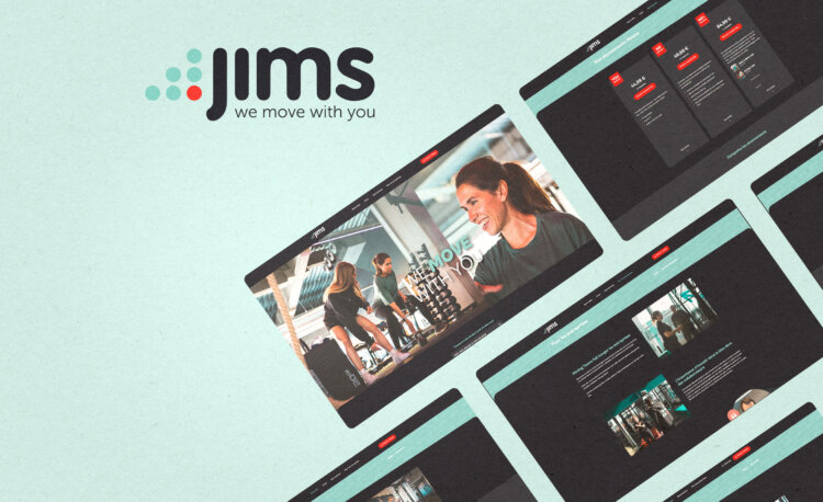 Een krachtige nieuwe website voor Jims